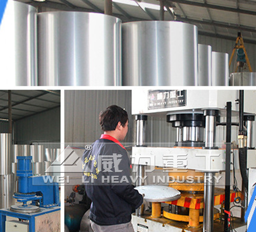 太陽能堵漏封頭液壓機