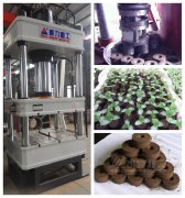 <b>315噸營養(yǎng)土塊成型液壓機(jī)如何實(shí)現(xiàn)一模多出？</b>