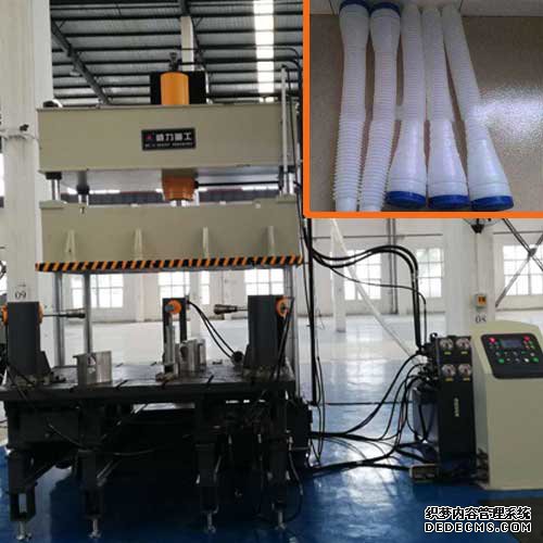 100噸汽車玻璃水加液管成型液壓機(jī)