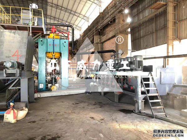 高效高密度鐵渣鐵粉壓塊設(shè)備——1600噸框架式液